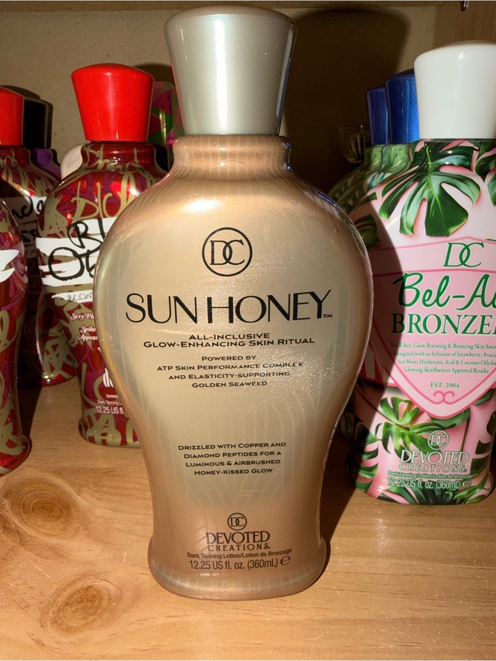 Sun Honey Golden Glow Enhancing Body Serum - Golden